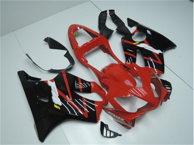 Vermelho Preto Moto Plásticos CBR 600 F4i 01-03