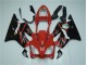 Vermelho Preto Moto Plásticos CBR 600 F4i 01-03