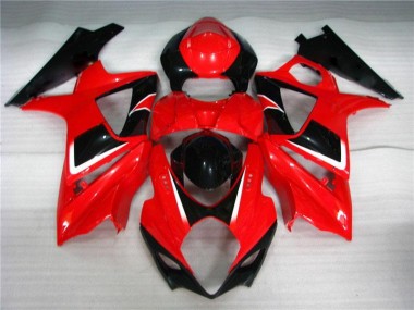 Vermelho Preto Moto Plásticos GSXR 1000 K9 09-16