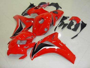 Vermelho Preto Prata Carenagem Moto CBR 1000RR 08-11