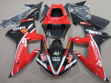 Vermelho Preto Santander Carenagem Moto R1 02-03